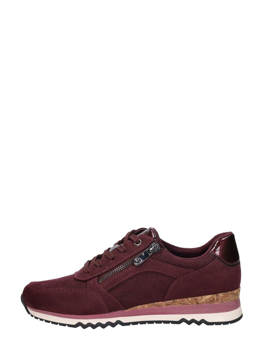 Marco tozzi - Sneakers Laag – bordeaux