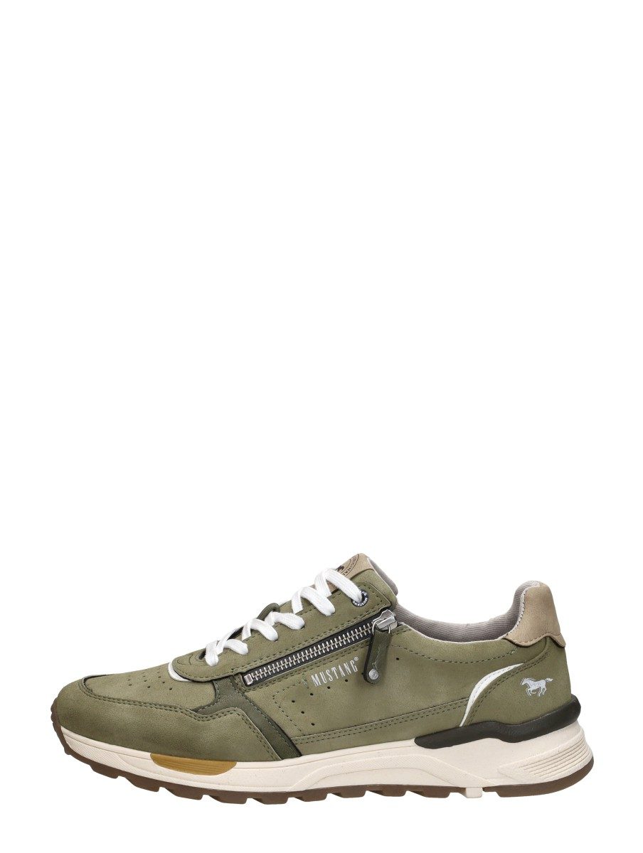 Mustang - Sneakers Laag – khaki