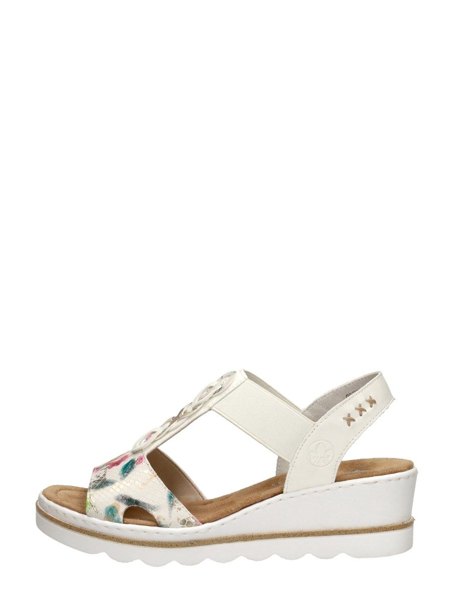 Rieker - Sandalen Hak – wit