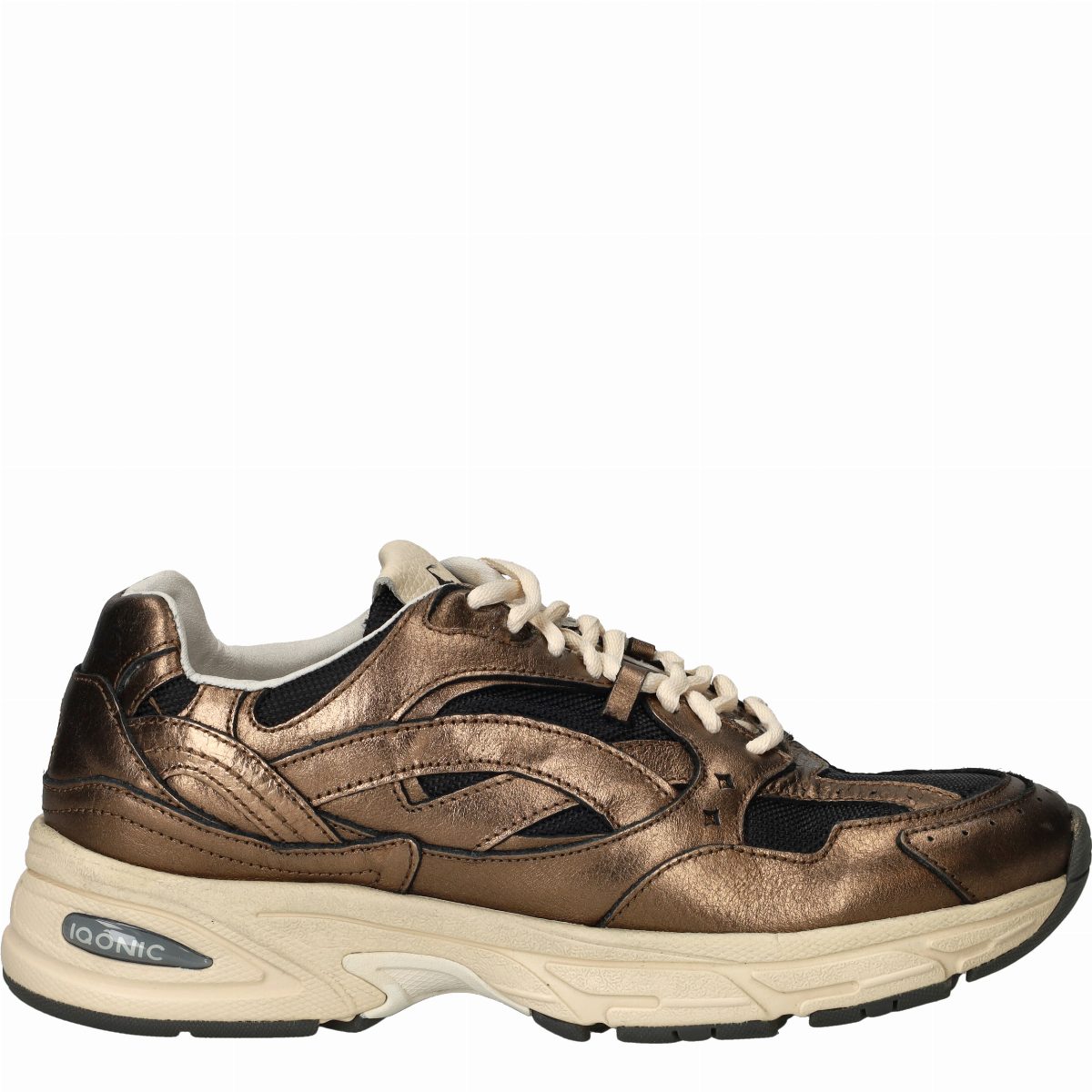 Iqonic Sneakers Dames Bruin