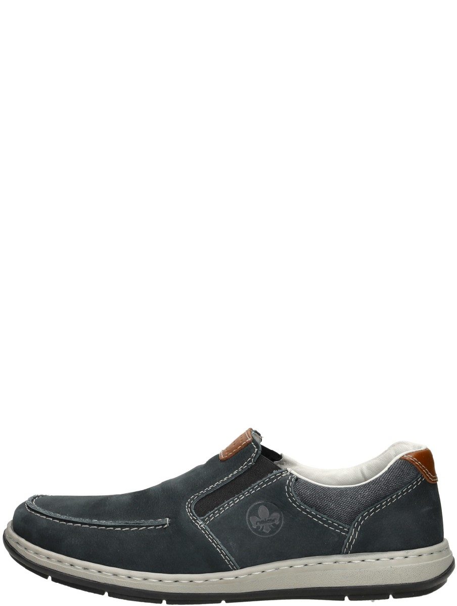 Rieker - Heren Instapschoenen – blauw