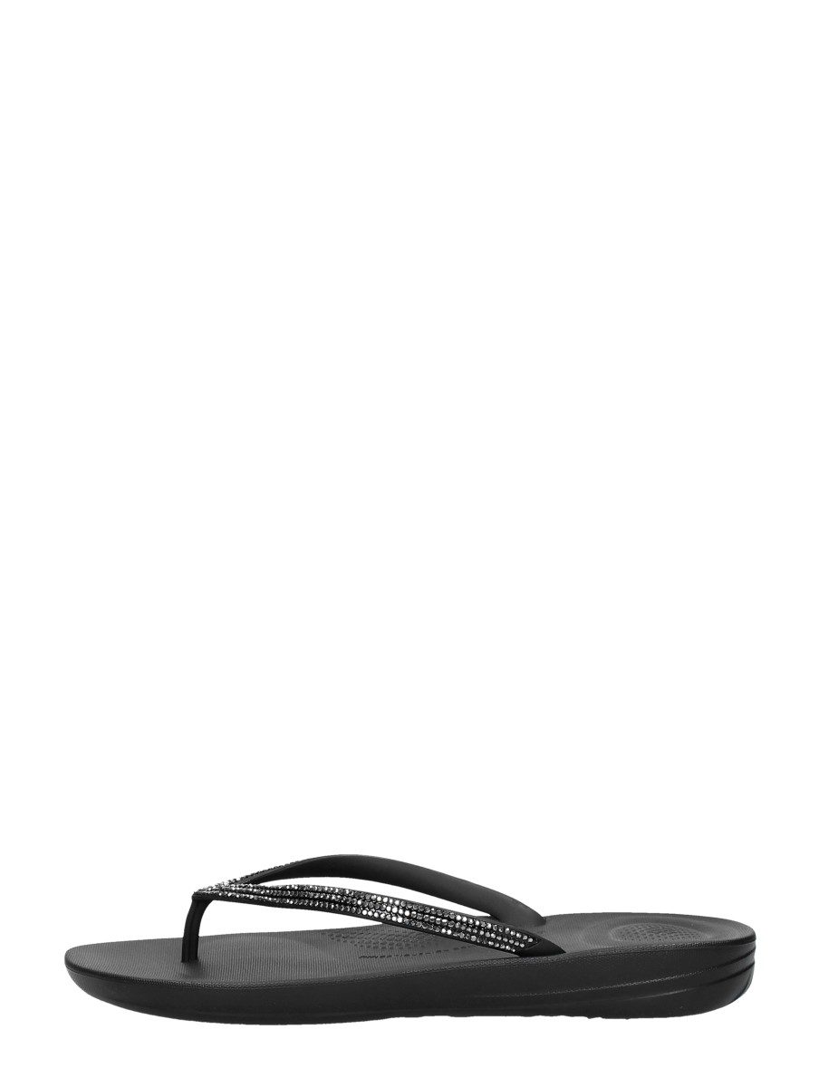 FitFlop - Iqushion Sparkle – zwart