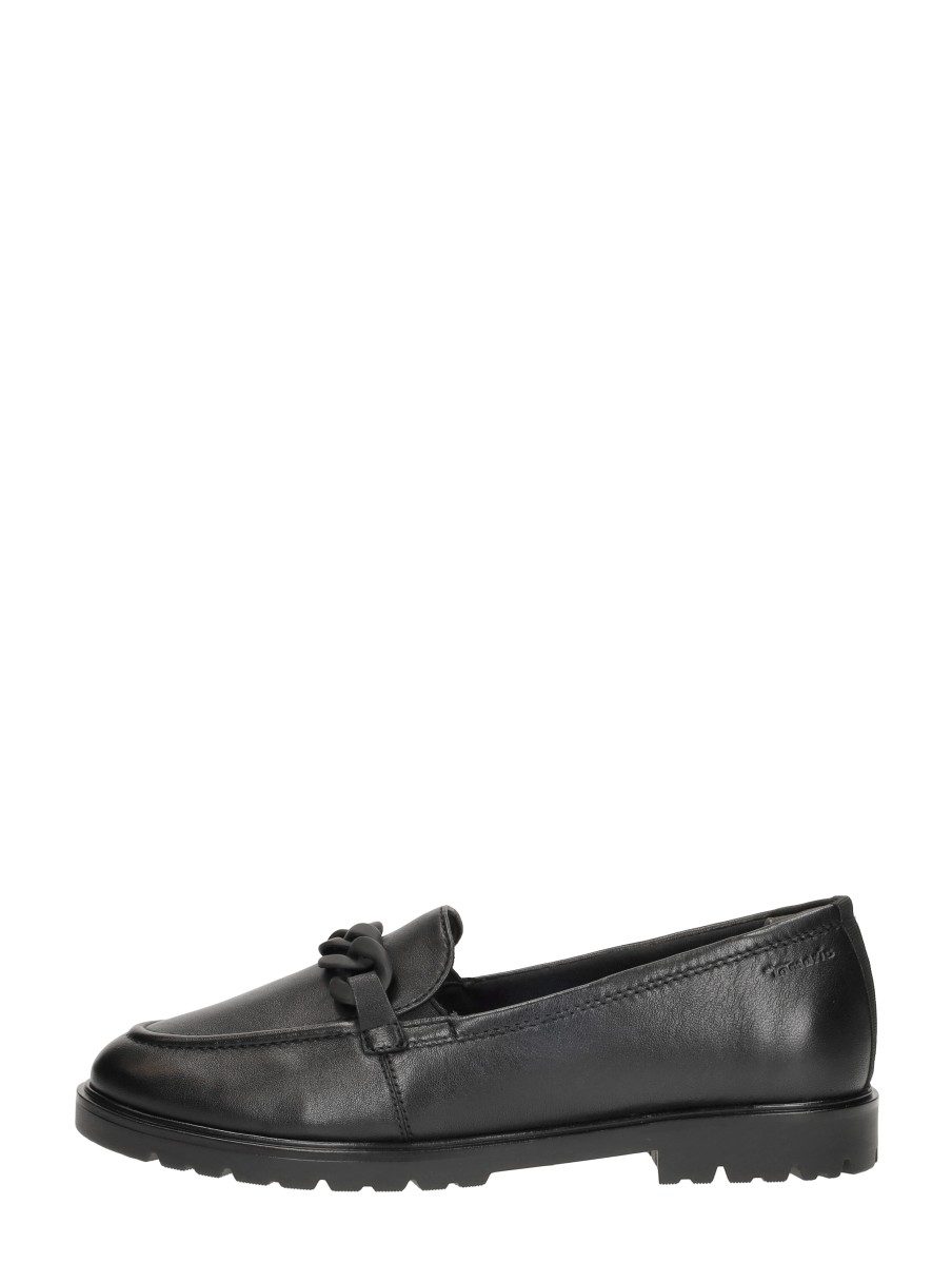 Tamaris - Mocassin – zwart