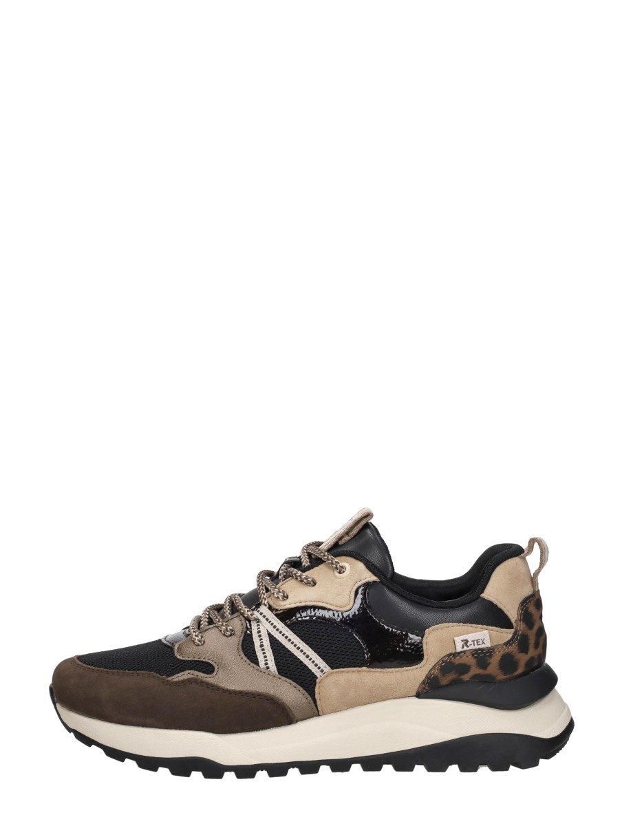 Rieker - Sneakers Laag – donkerbruin – foto 1 van 4