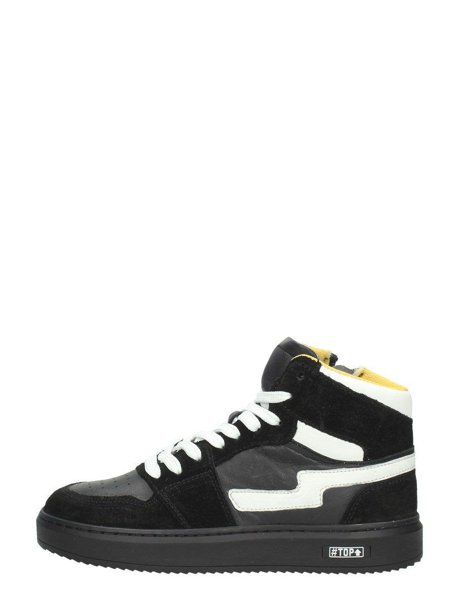 Sub55 - Jongens Veterschoenen – zwart