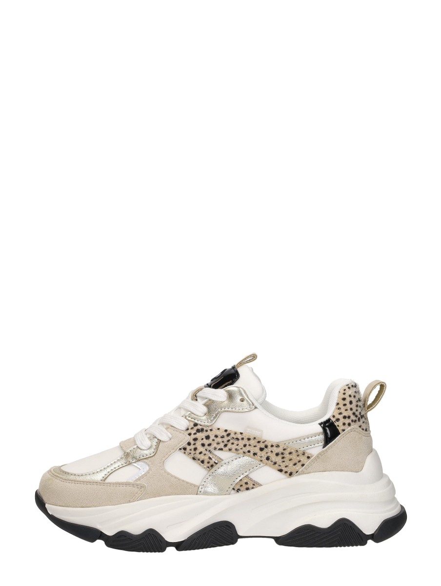 Sub55 - Sneakers Laag – beige