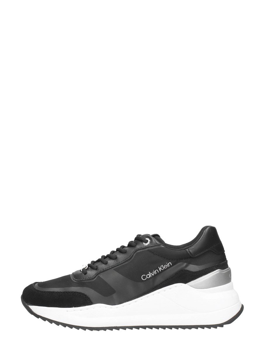 Calvin Klein - Internal Wedge Lace Up-nylon Mix