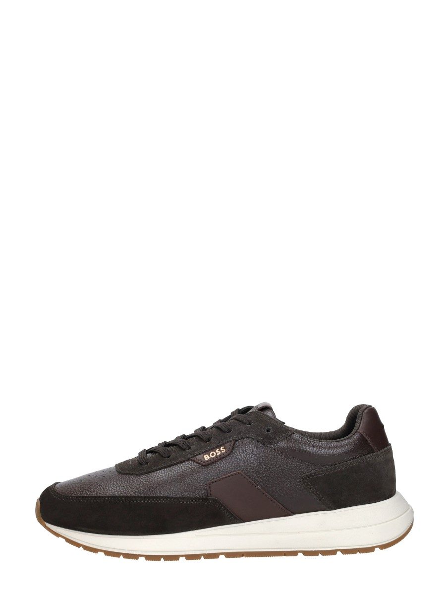 Hugo Boss - Vinston Runner – donkerbruin