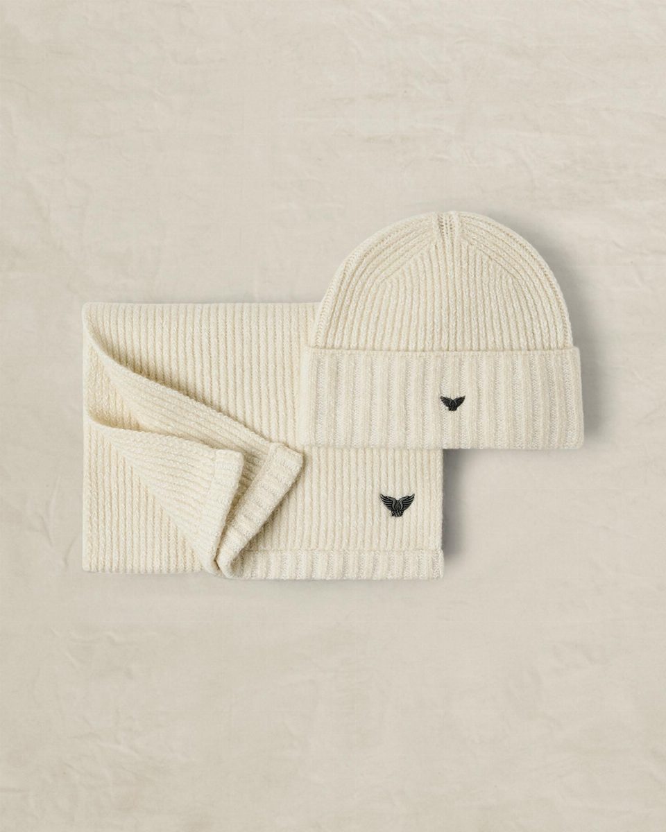 Beanie en sjaal – birch