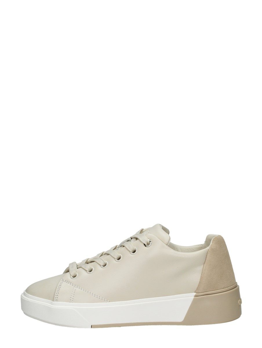 Calvin Klein - Heel Cupsole Lace Up – gebroken wit – foto 1 van 4