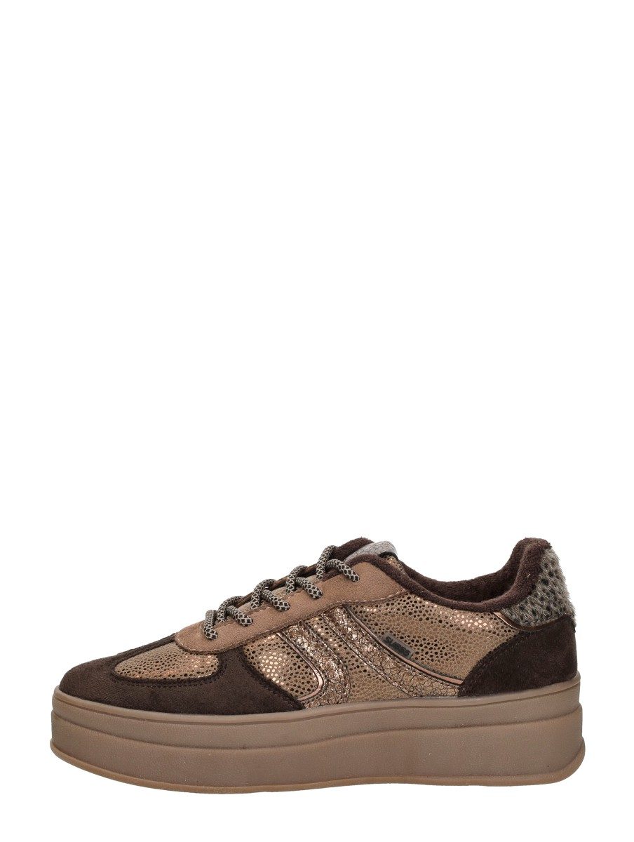 Sub55 - Sneakers Laag – donkerbruin