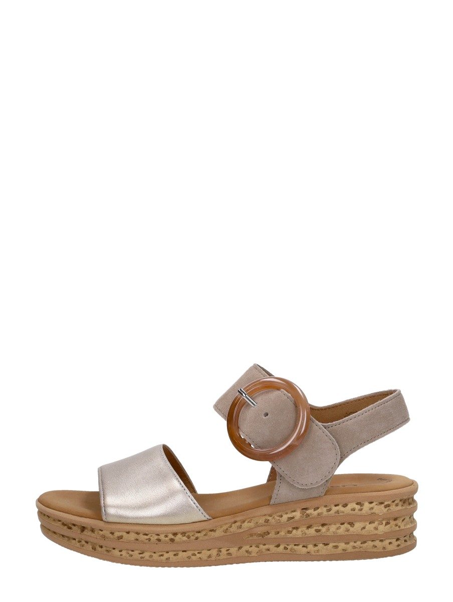 Gabor - Sandalen Plat – beige