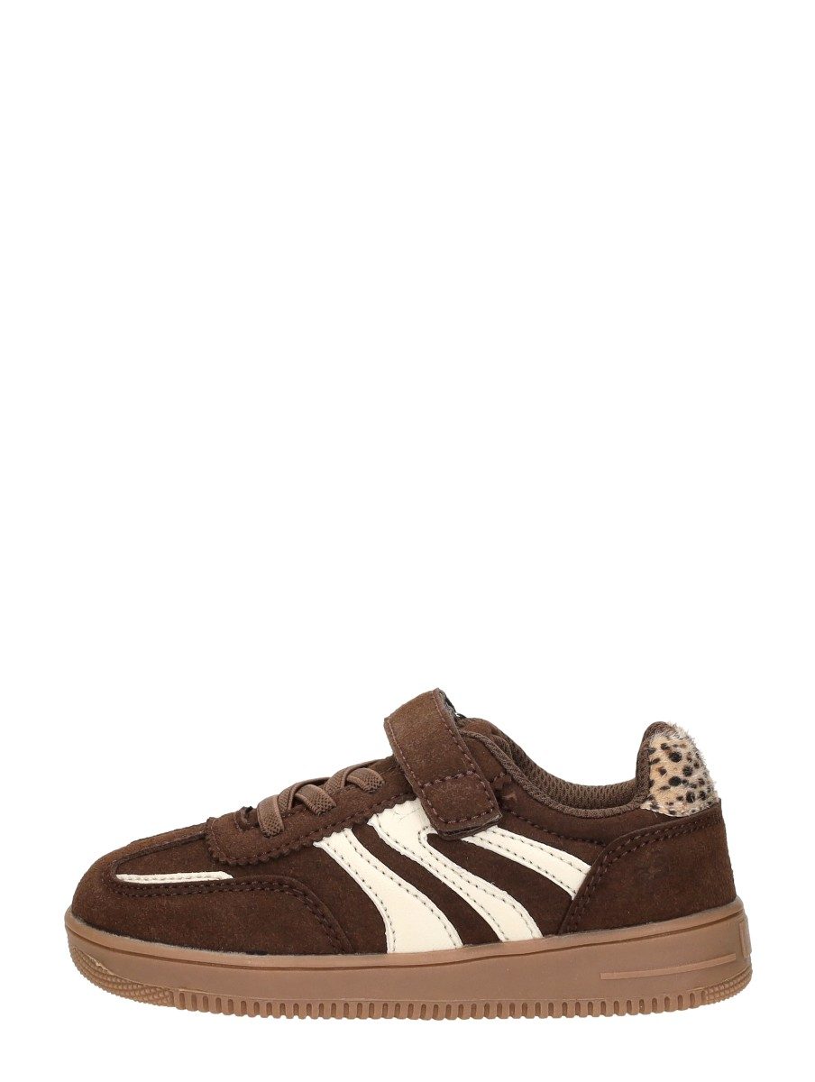 Keq - Sneakers Laag – donkerbruin