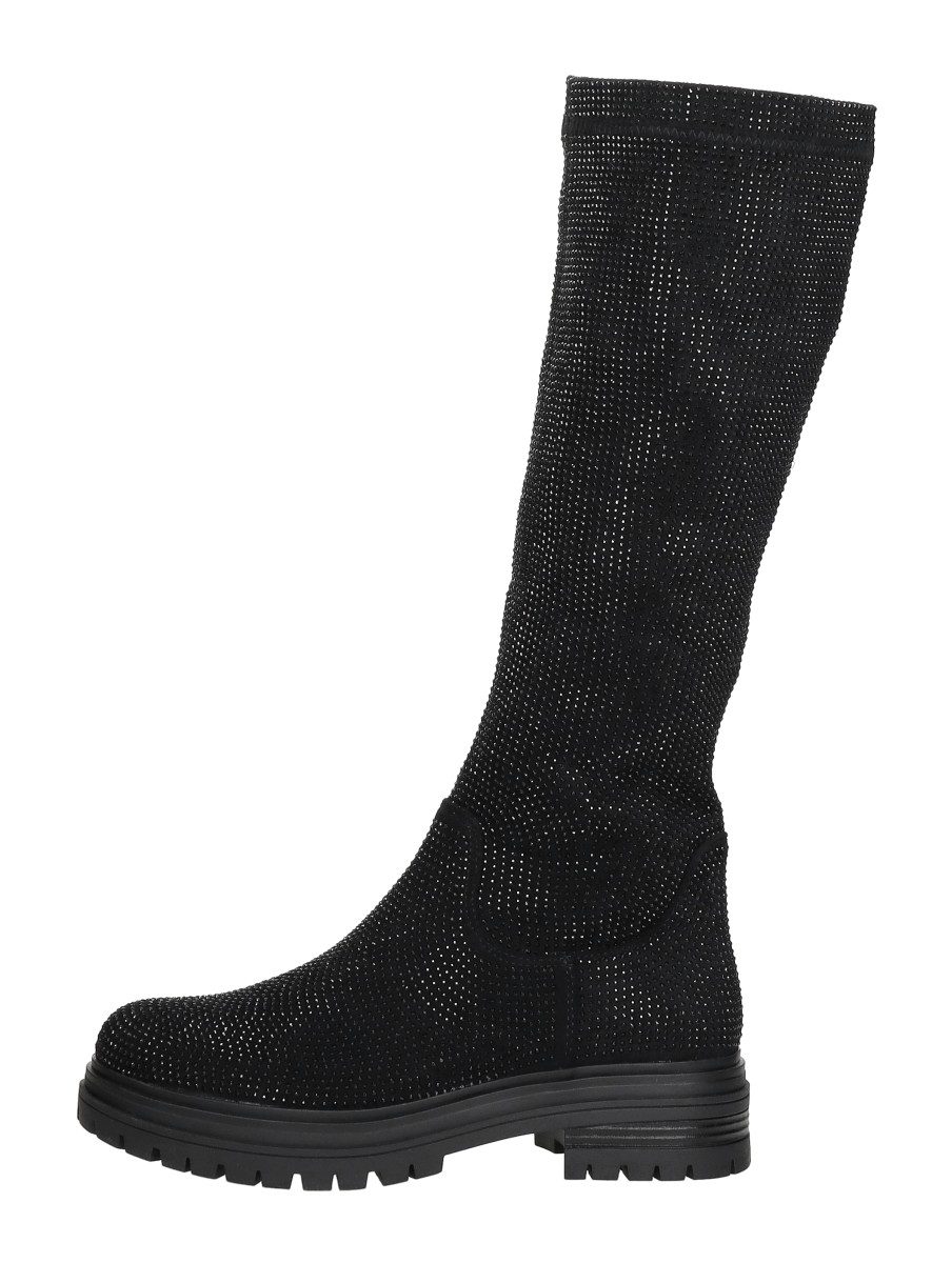 Shoecolate - Lange Laarzen – zwart