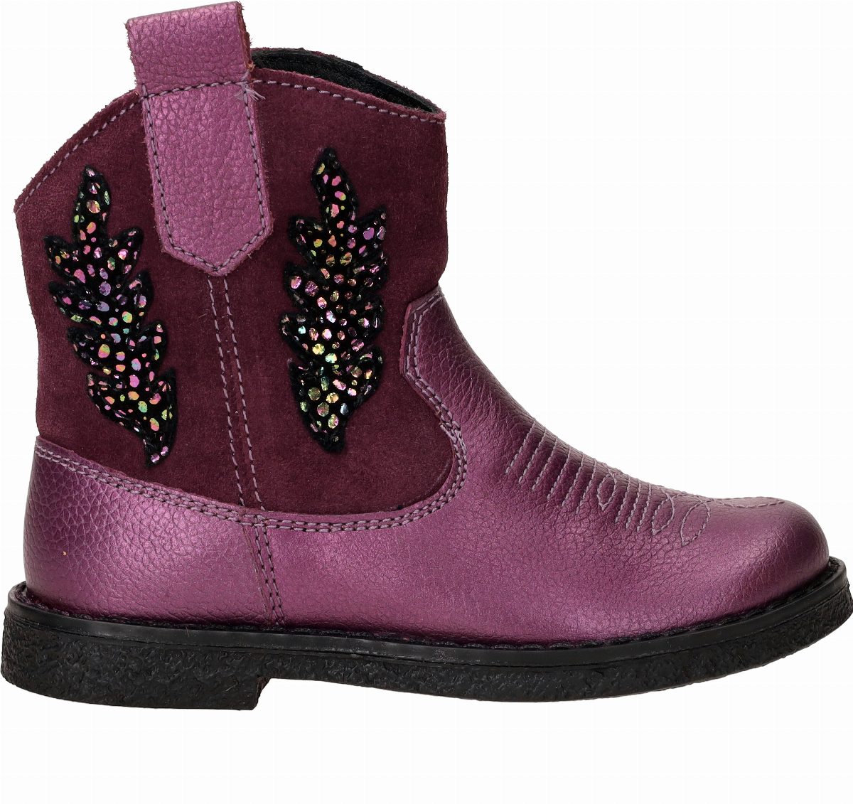 IK-KE Westernboots  Paars