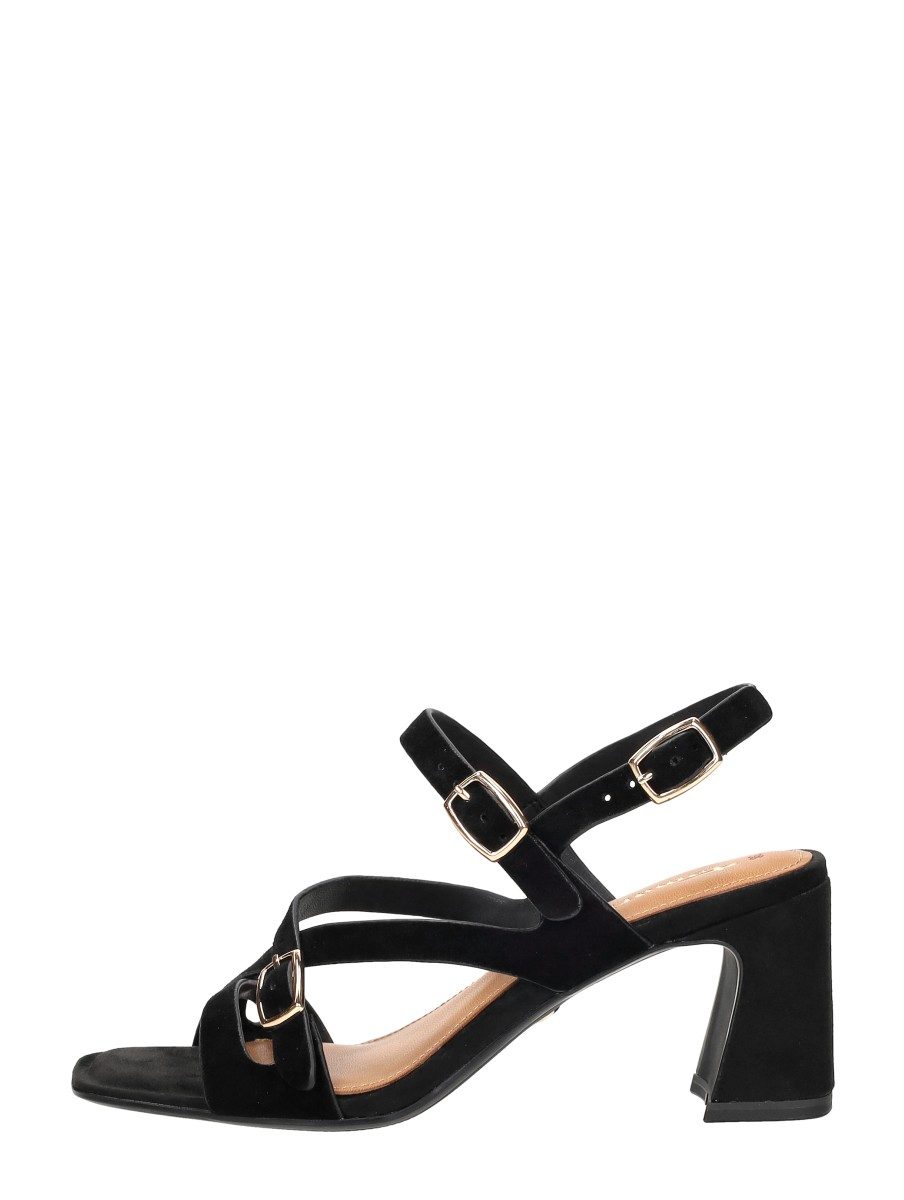 Tamaris - Sandalen Hak – zwart