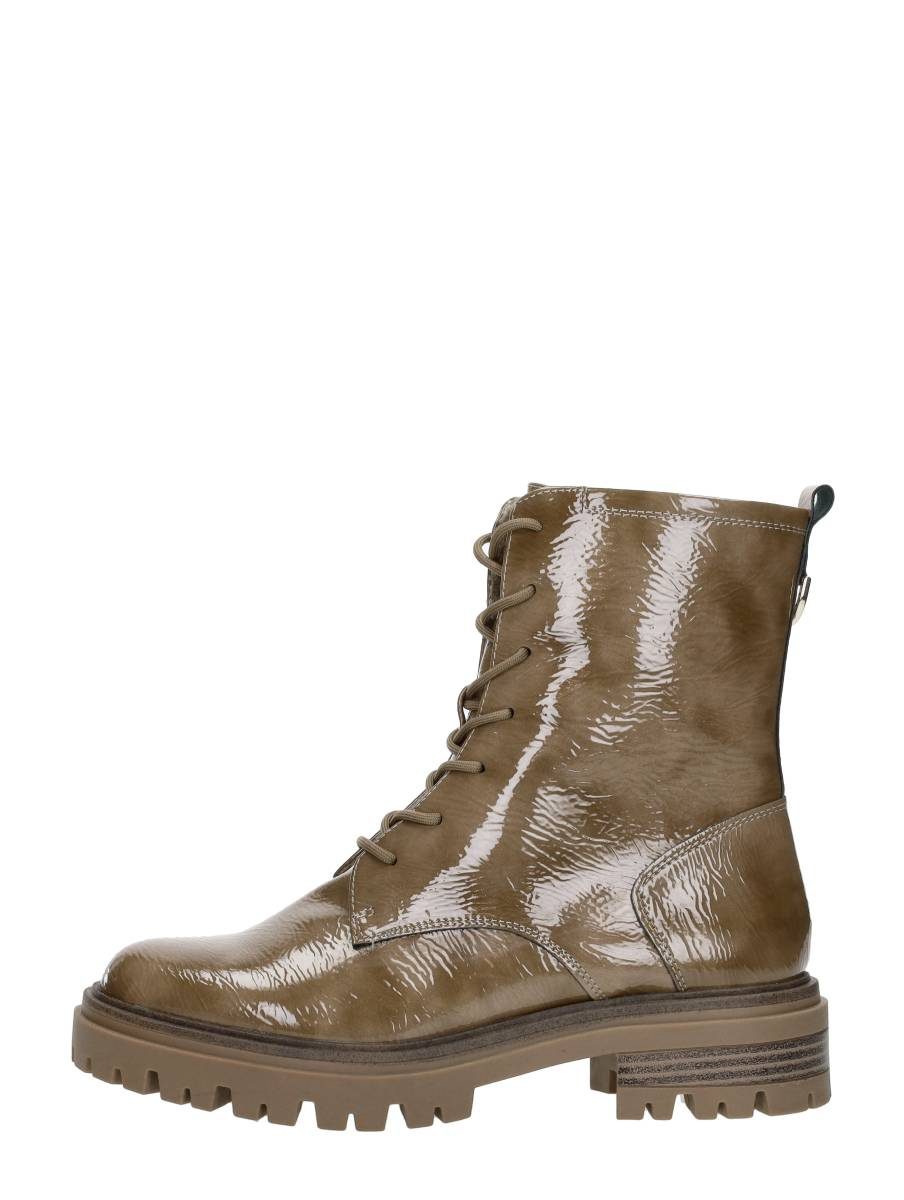 Tamaris - Veterschoenen Hoog – beige