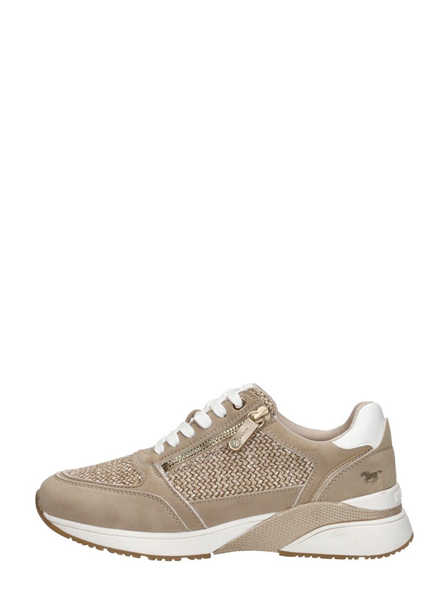 Mustang - Sneakers Laag – beige