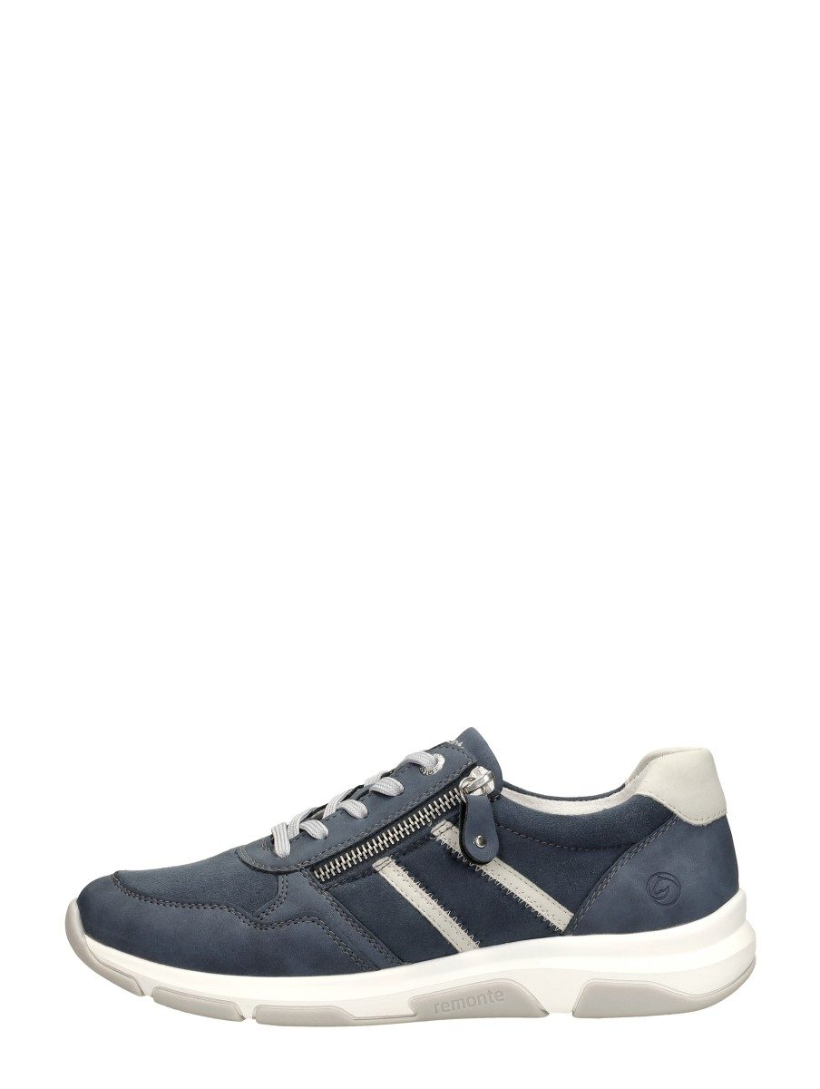Remonte - Veterschoenen Laag – licht blauw