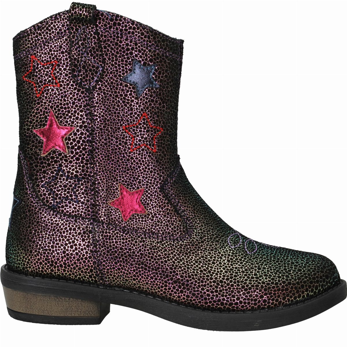 IK-KE Westernboots  Paars