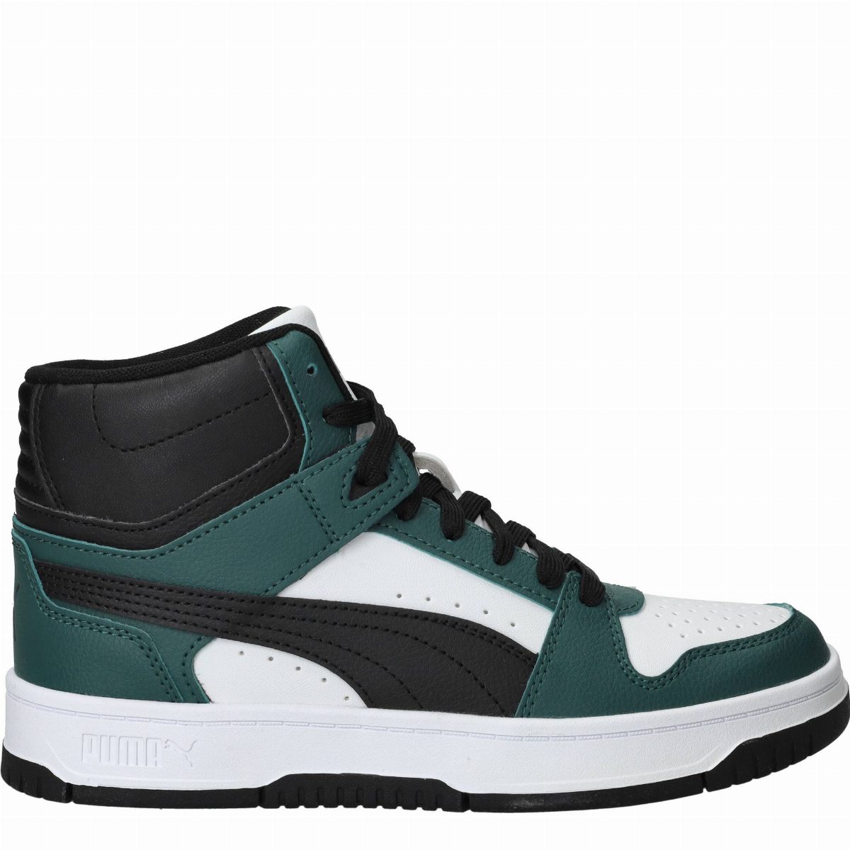 Puma Rebound Slam Mid Sneakers Jongens Groen