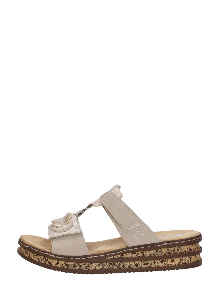 Rieker - Open Teen – goudkleur