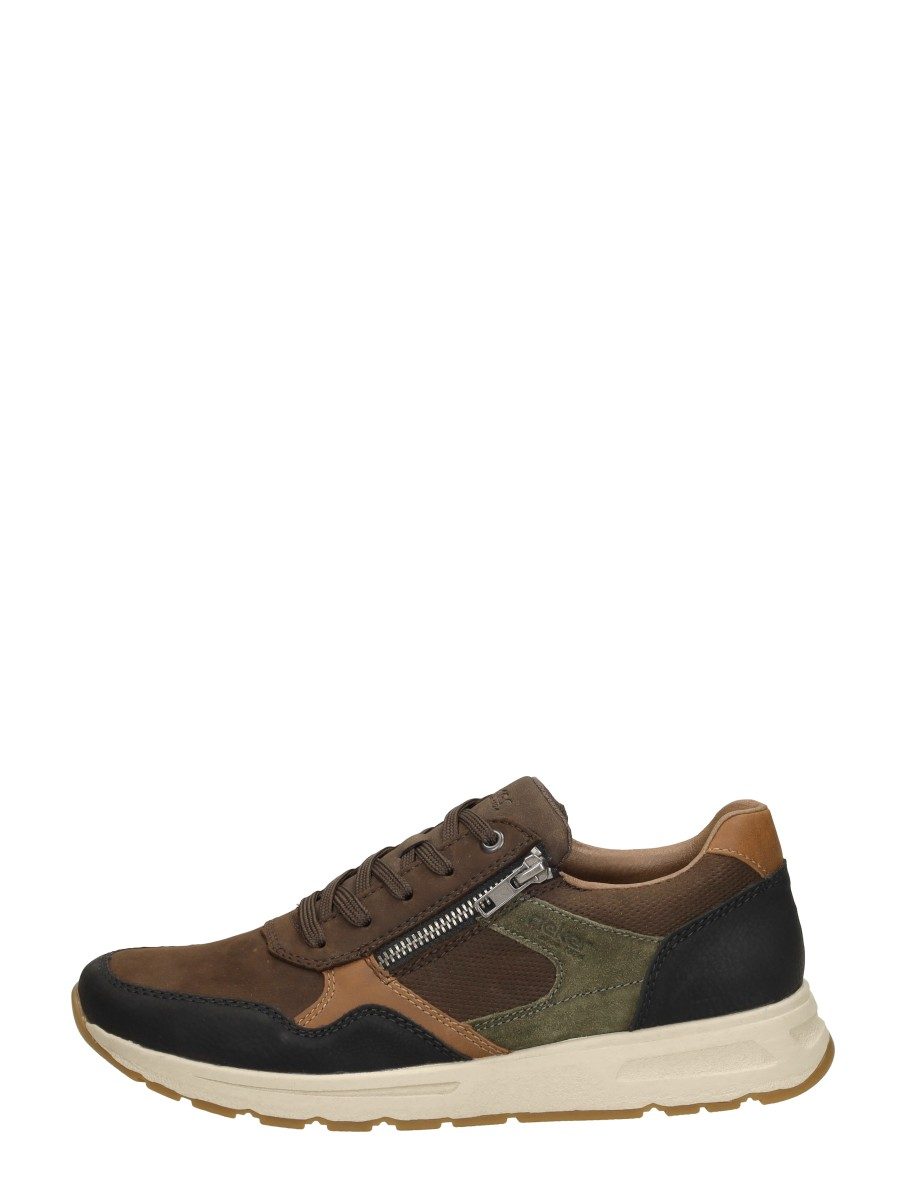 Rieker - Sneakers Laag – donkerbruin