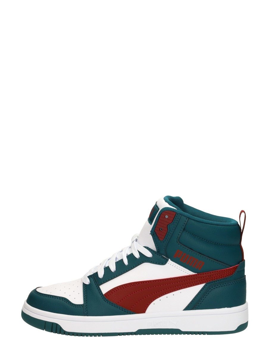 Puma - Puma Rebound V6 Mid Jr – groen
