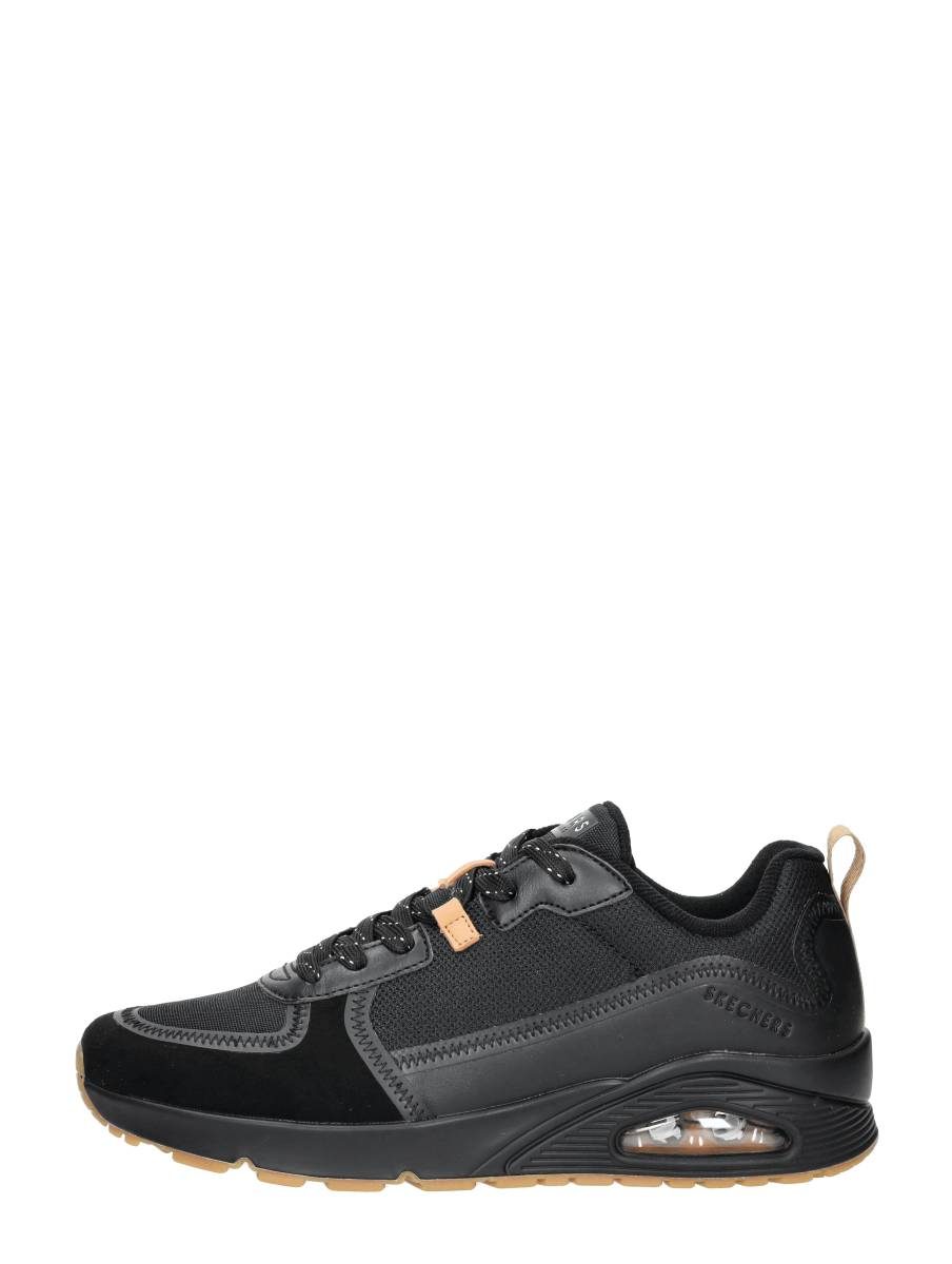 Skechers - Uno - Layover – zwart