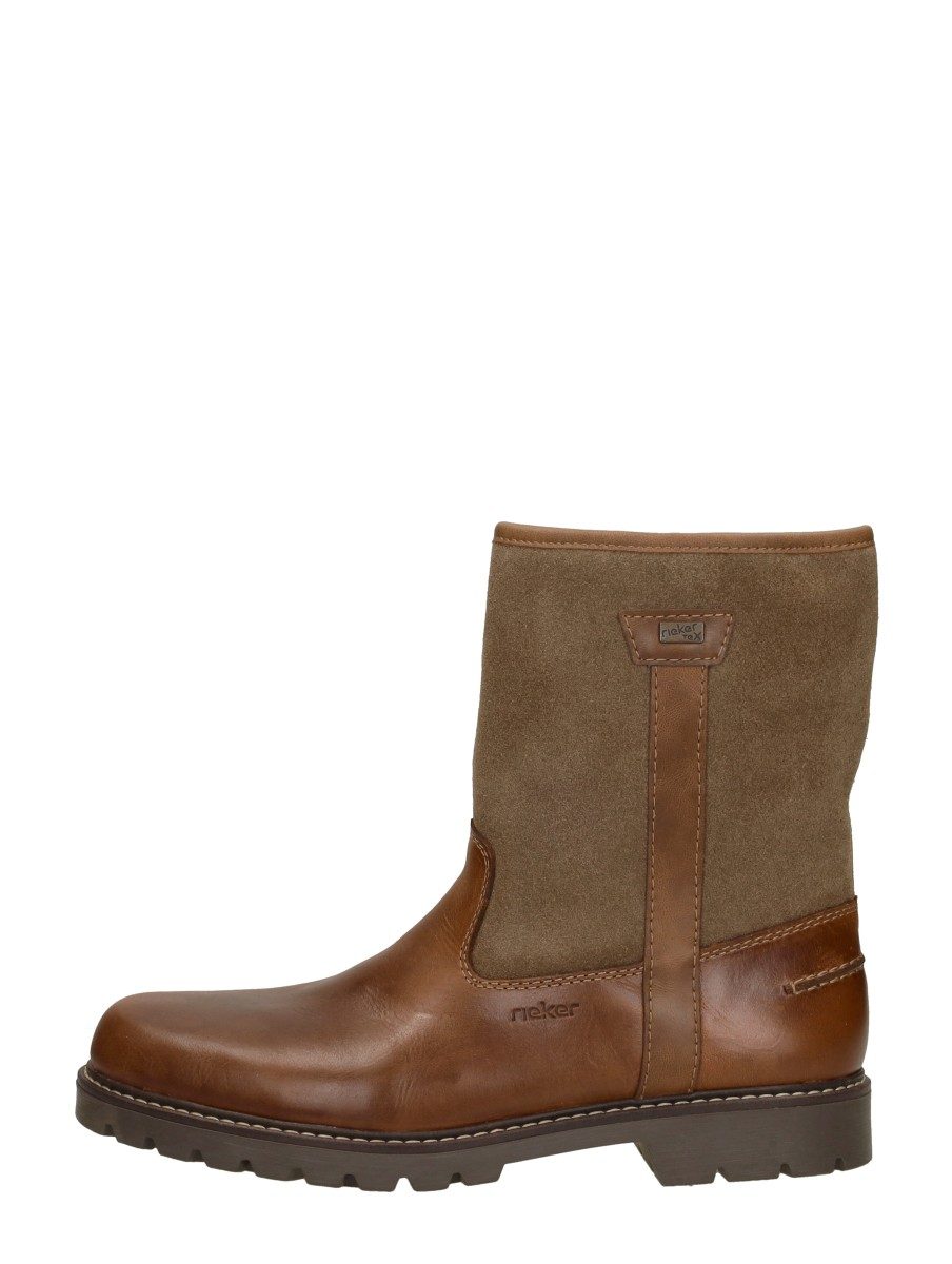 Rieker - Enkellaarzen – cognac
