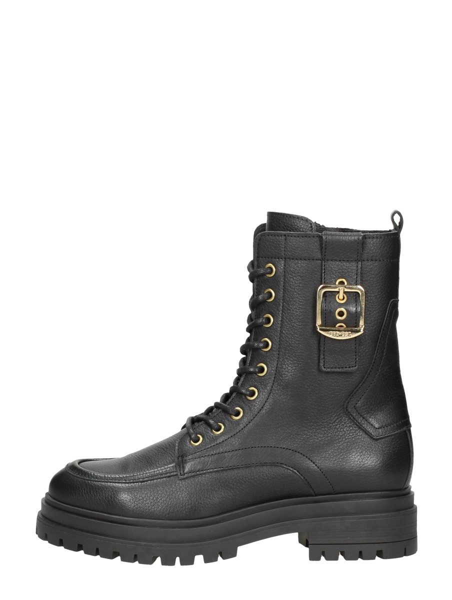 Red Rag - Veterschoenen Hoog – zwart