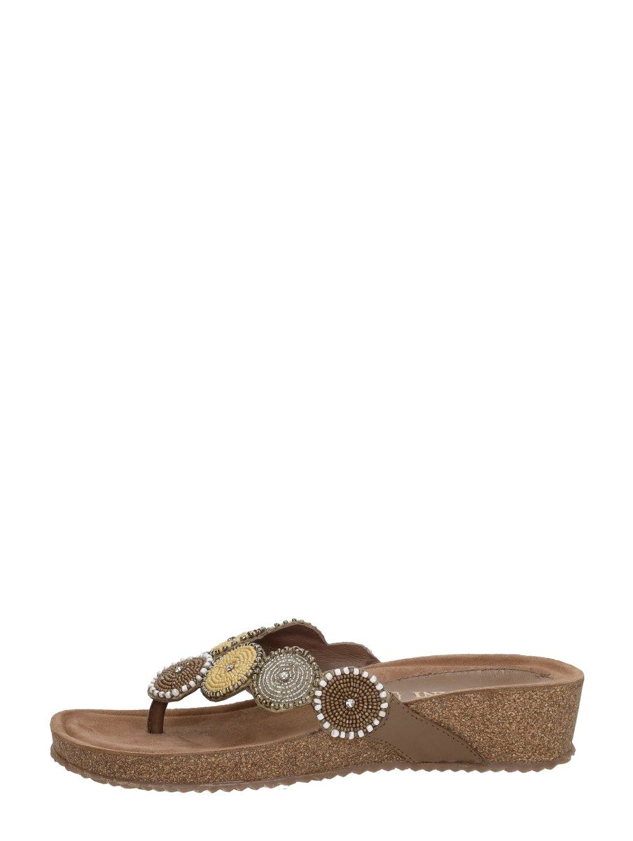 Lazamani - Teenslippers – beige