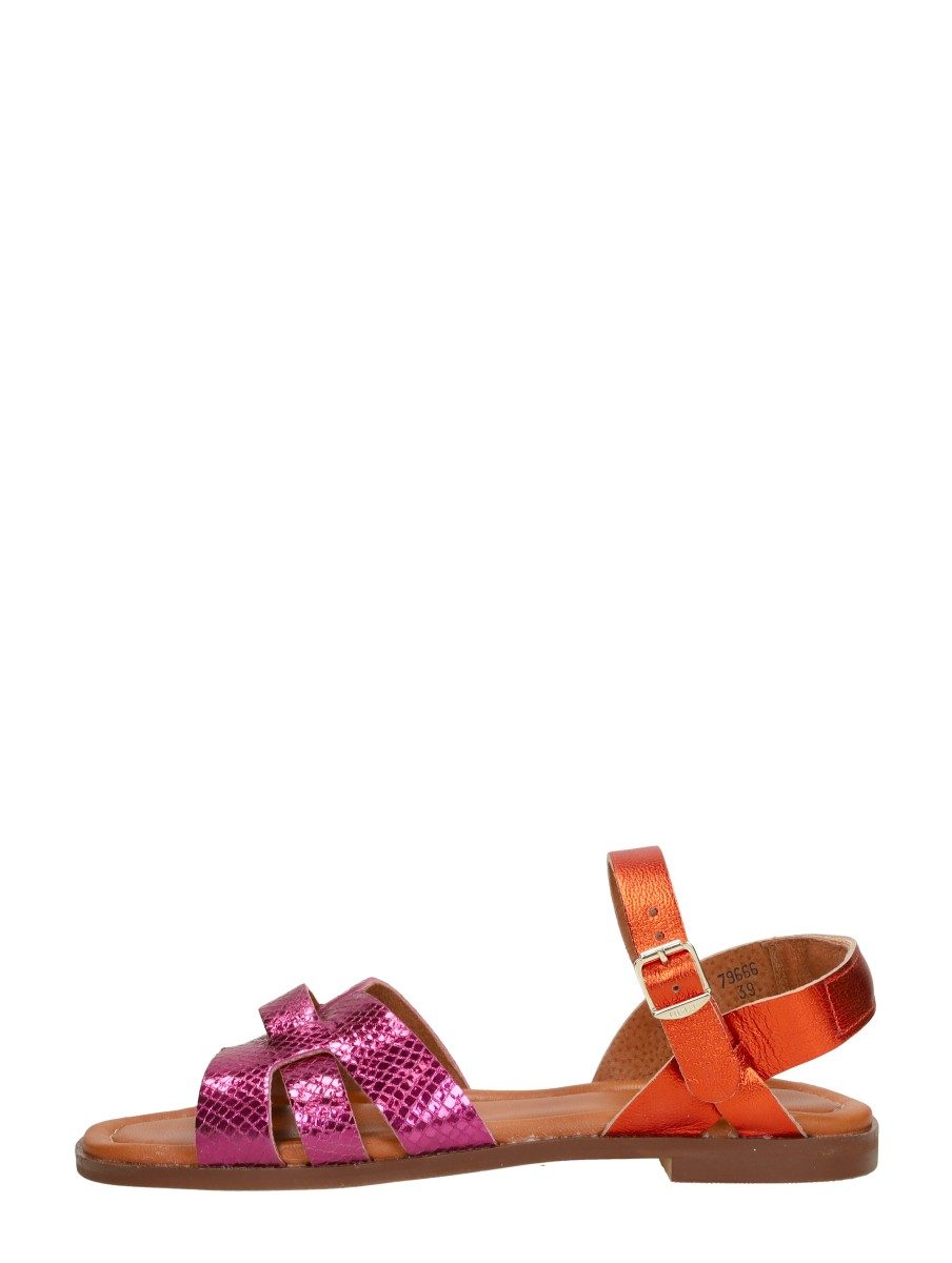 Red Rag - Sandalen Plat – fuchsia
