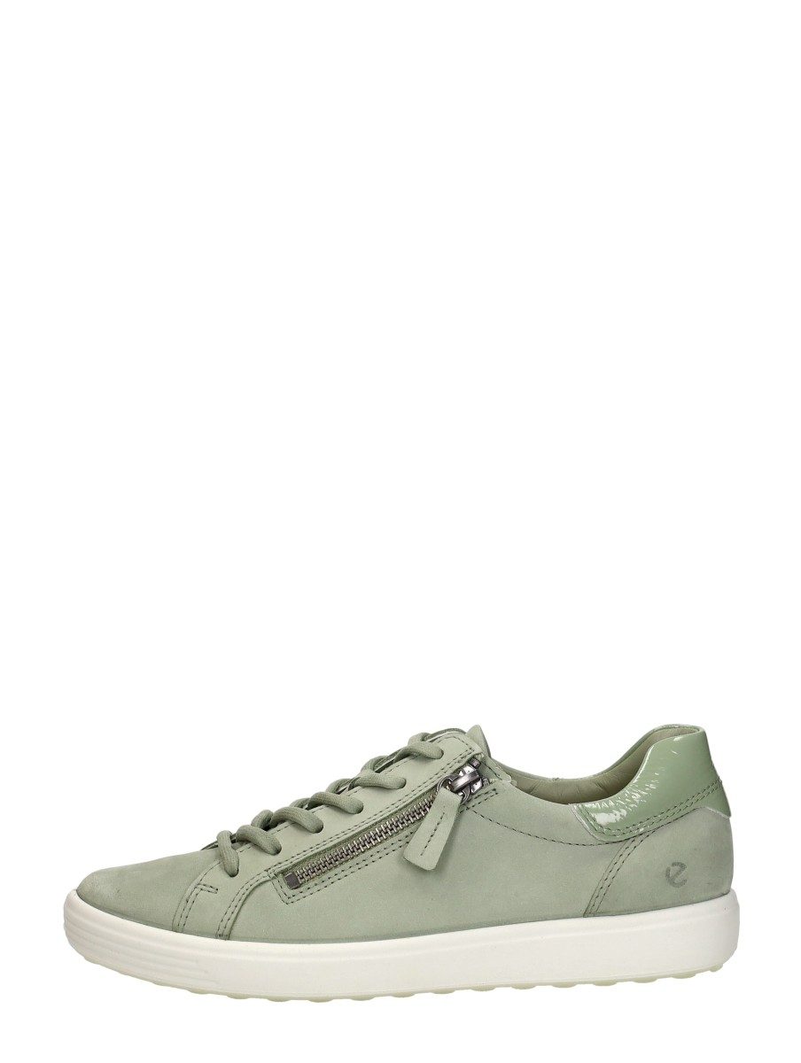 ECCO - Soft 7 Side Zip Lace – groen