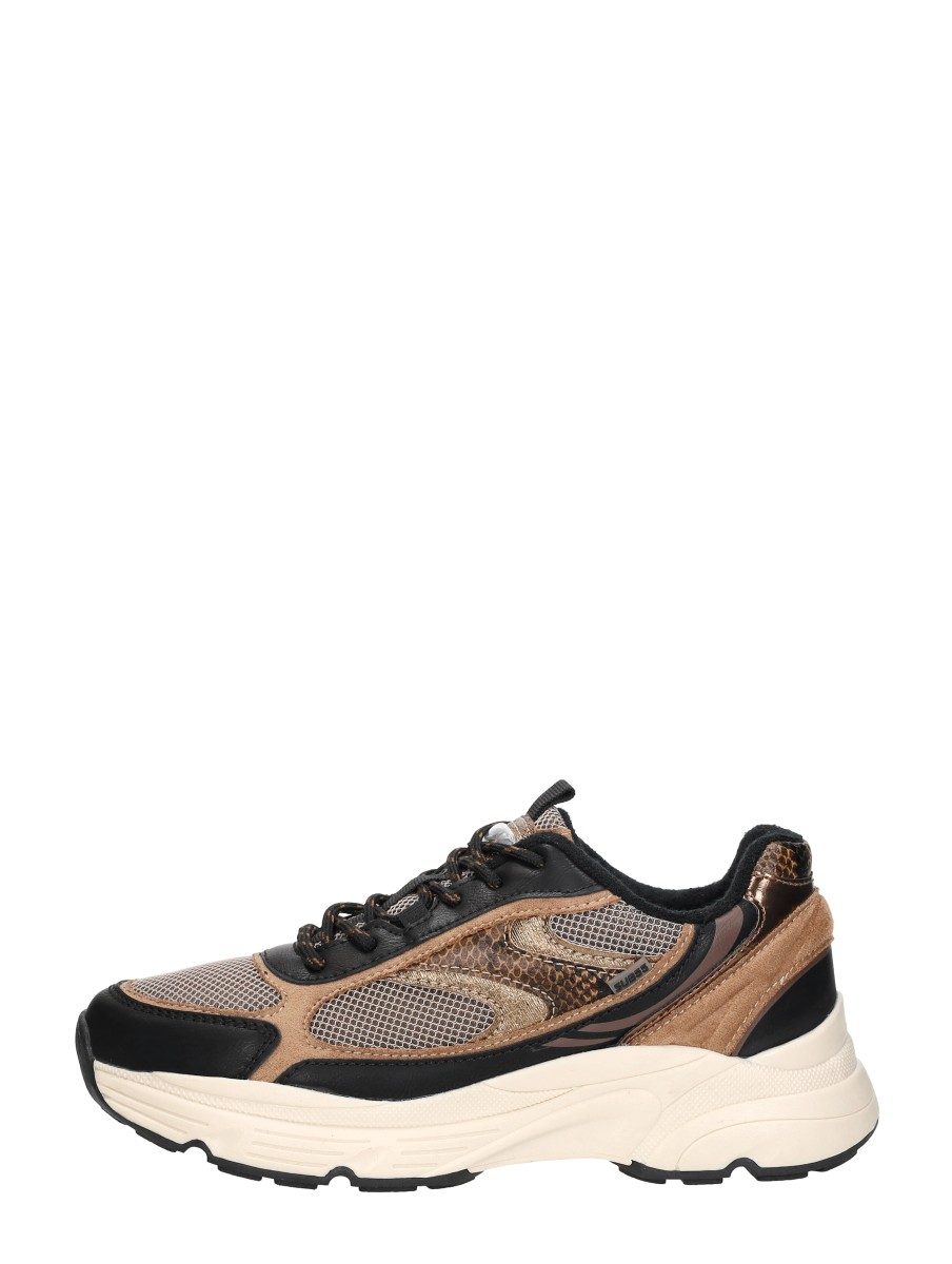 Sub55 - Sneakers Laag – zwart