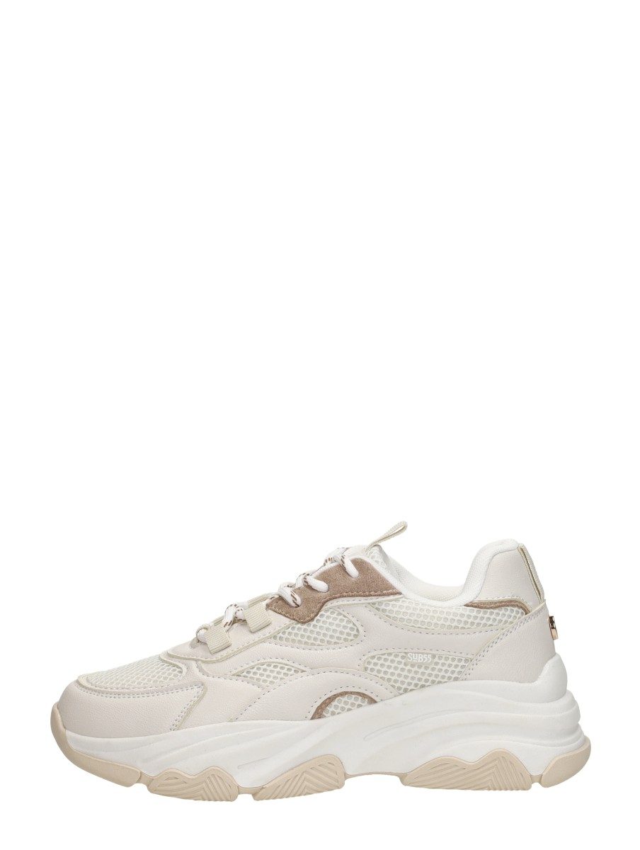 Sub55 - Sneakers Laag – beige