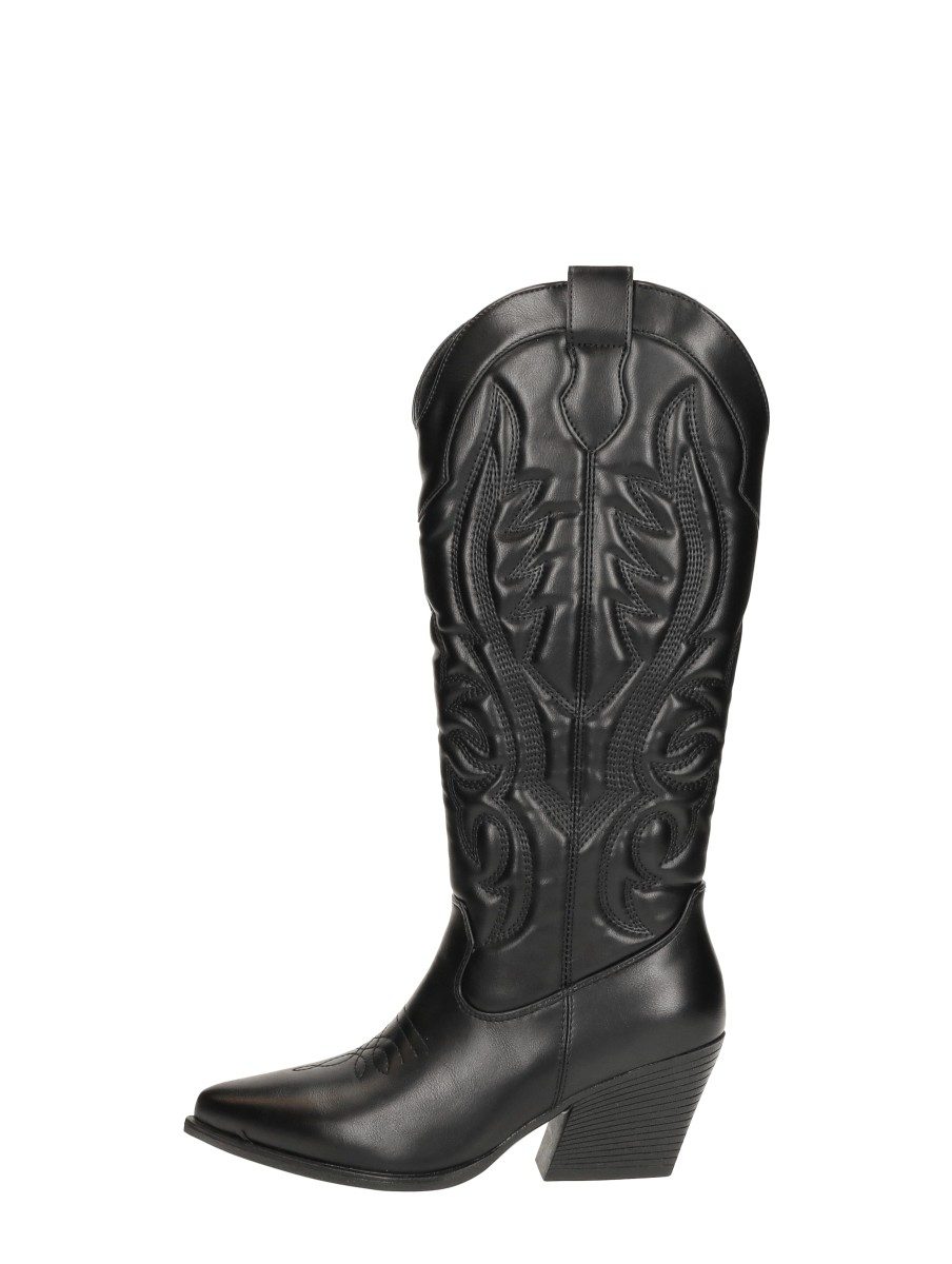 Sub55 - Western Boots – zwart