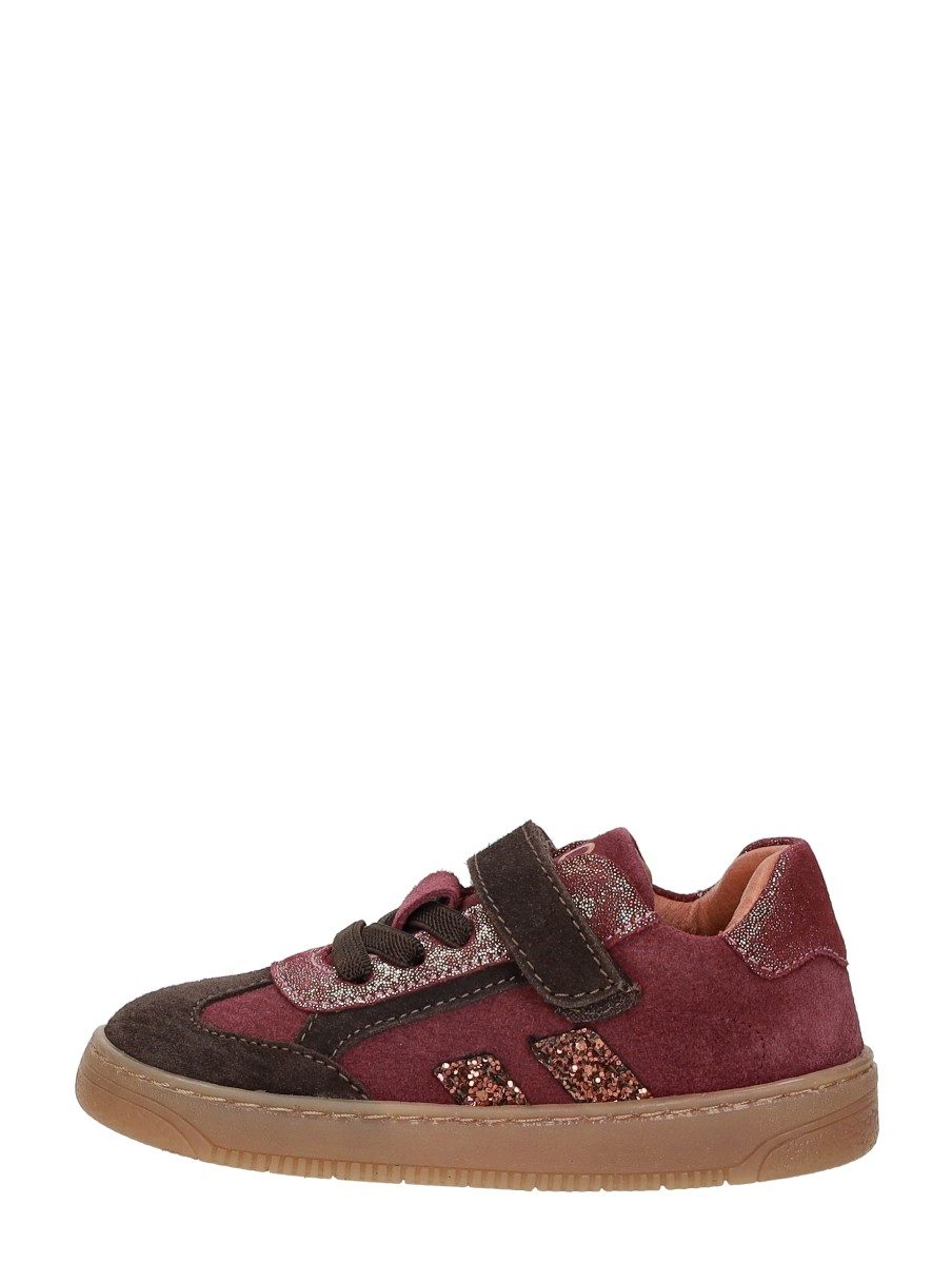 Keq - Sneakers Laag – bordeaux