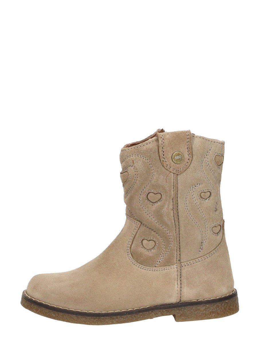 Keq - Enkellaarsjes – taupe