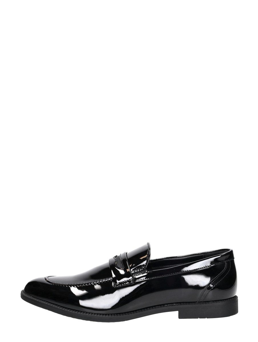 Bottesini - Heren Loafer Lak Zwartlak – zwart lak