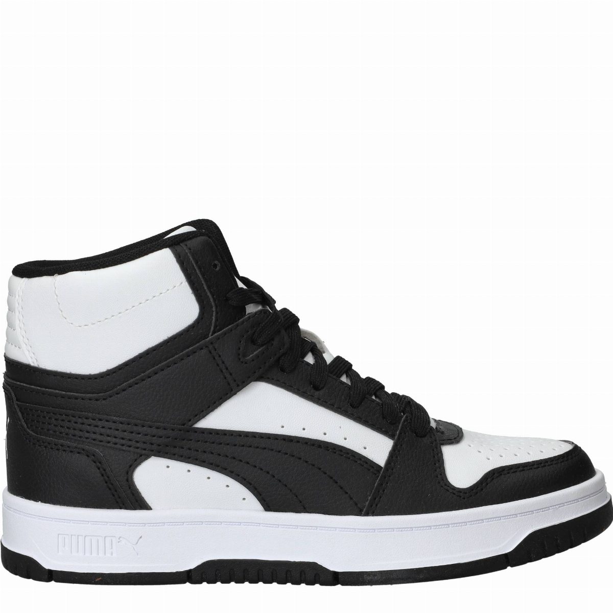 Puma Rebound Slam Mid Sneakers Jongens Zwart