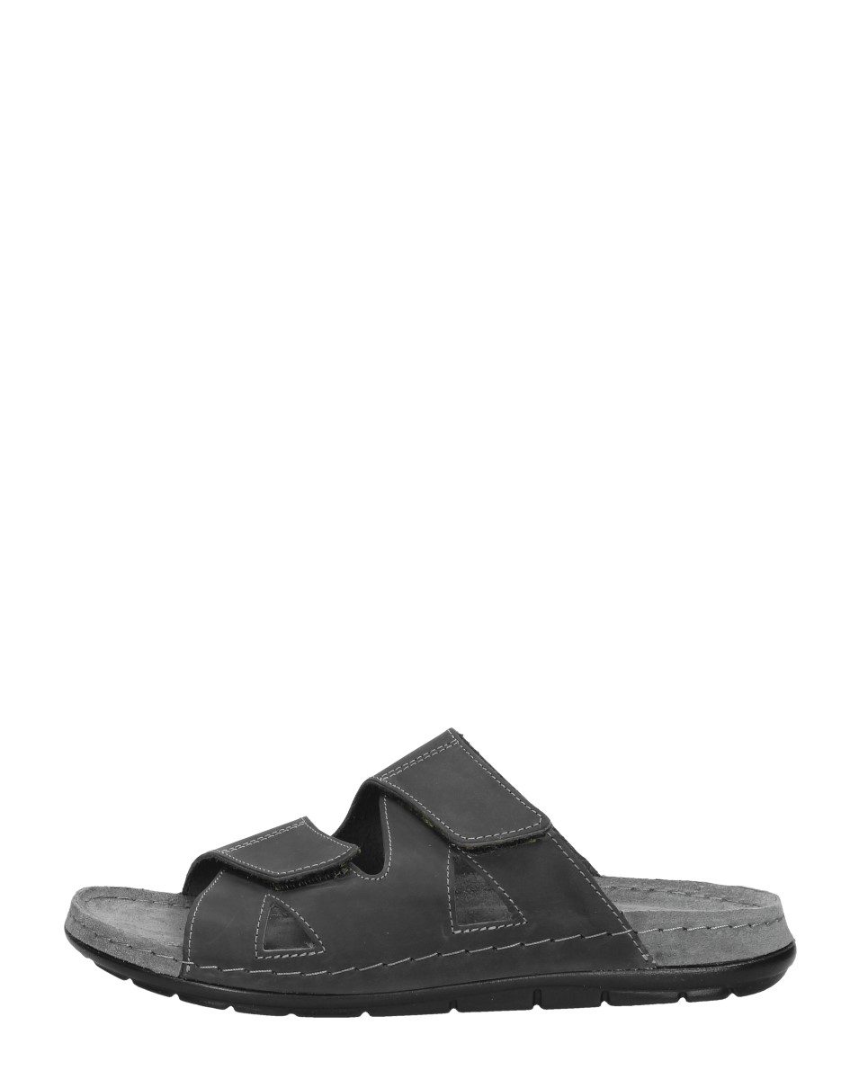 Rohde - Heren Slippers – donkergrijs