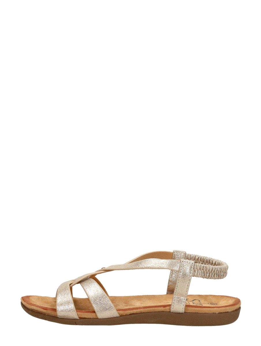 Sub55 - Sandalen Plat – goudkleur