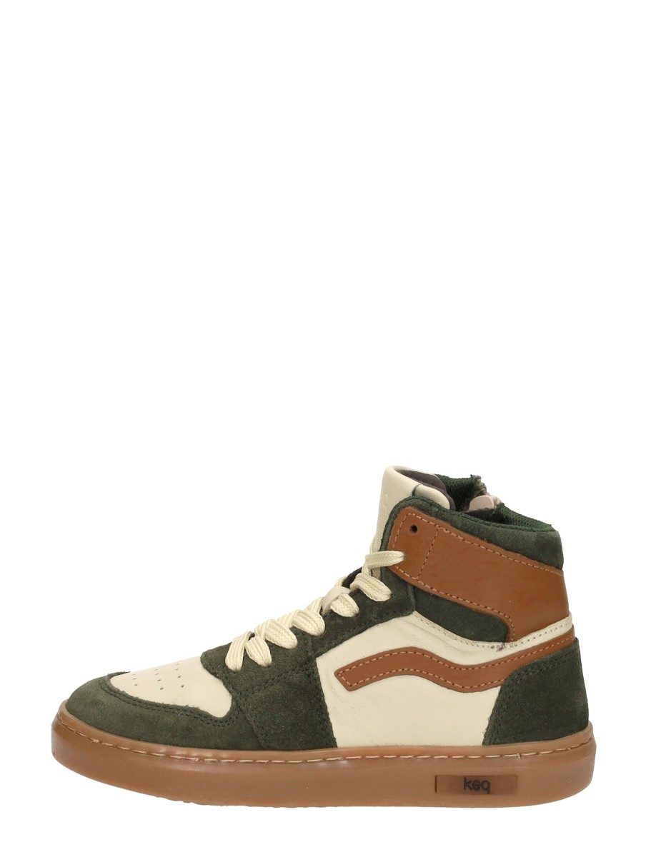 Keq - Veterschoenen Hoog – groen