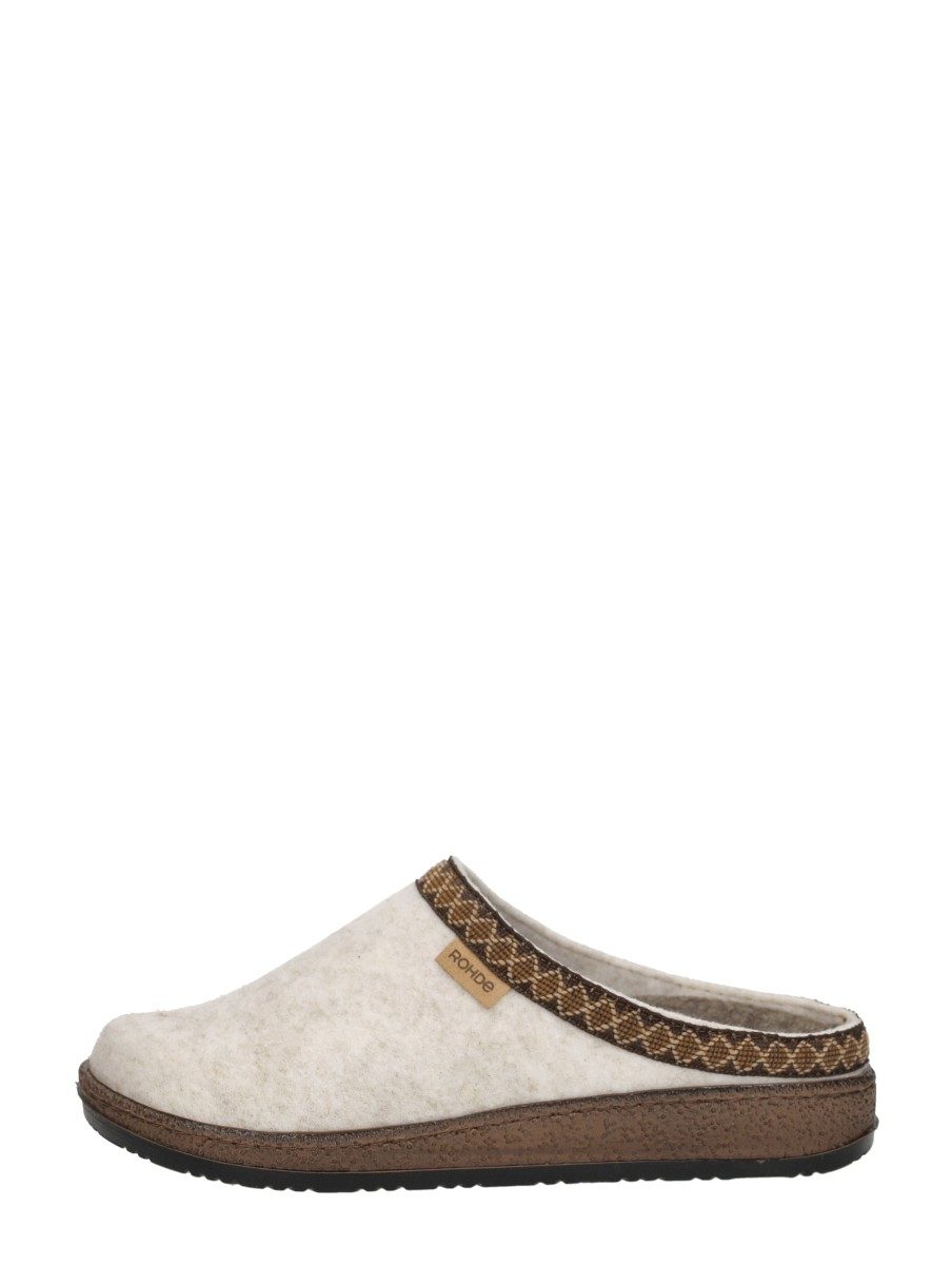 Rohde - Pantoffels Open – beige