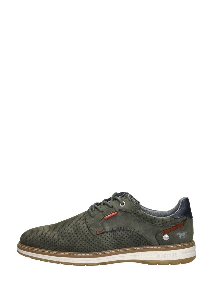 Mustang - Veterschoenen Laag – groen