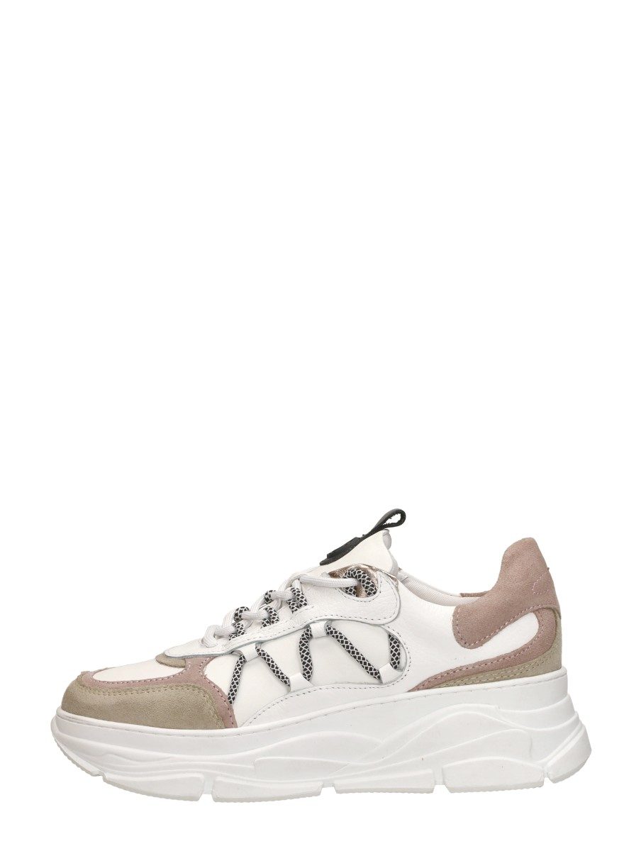 Sub55 - Veterschoenen Laag – beige