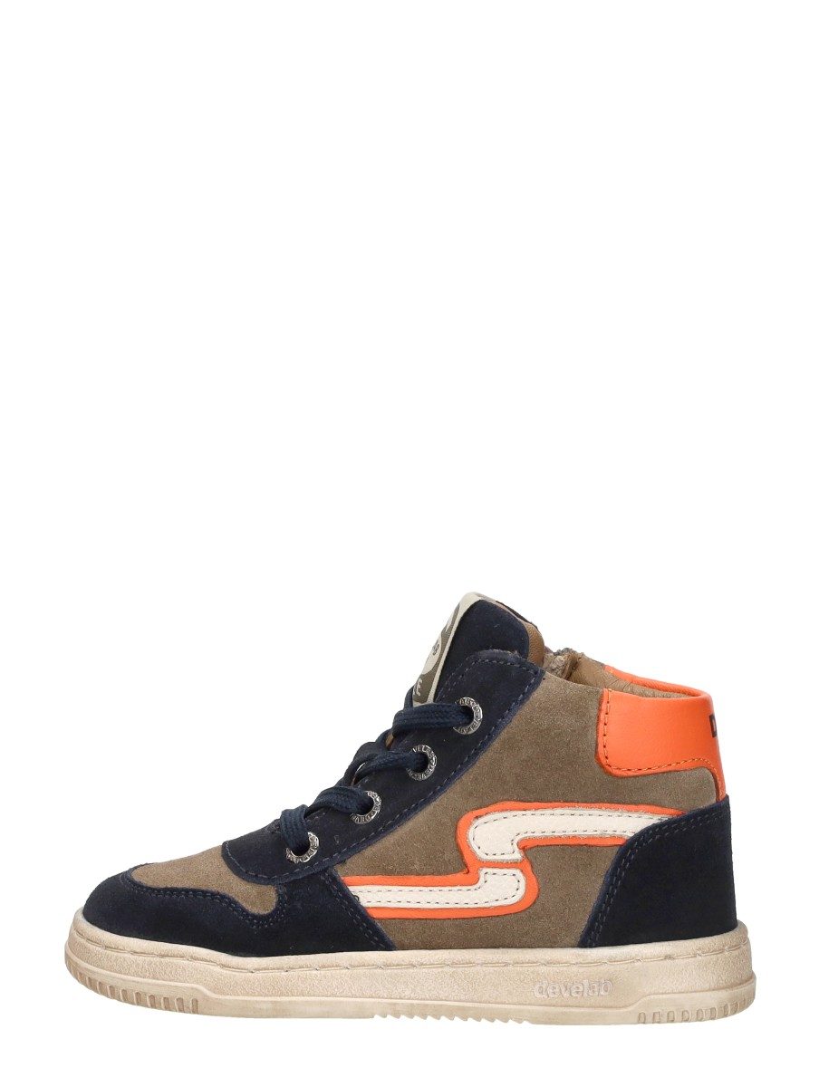 Develab - Veterschoenen Hoog – blauw