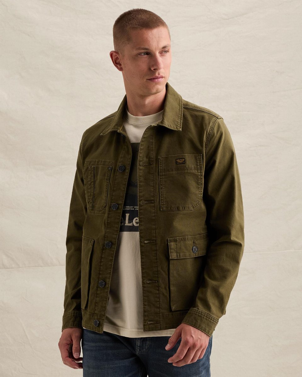 Worker jacket met meerdere zakken