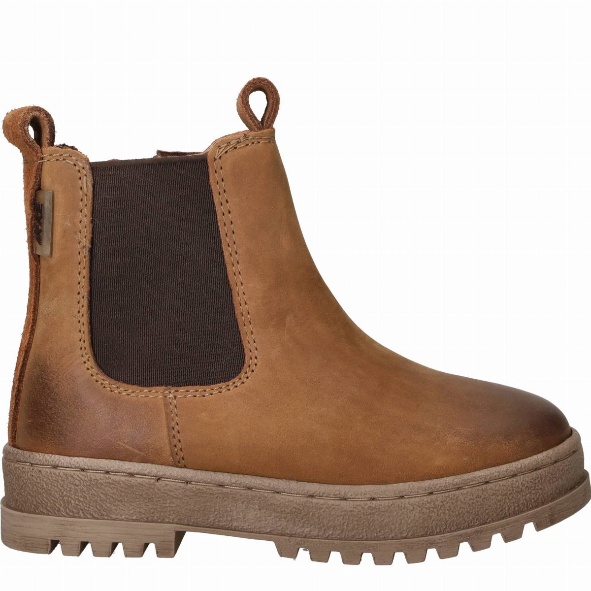 IK-KE Chelseaboots Jongens Cognac